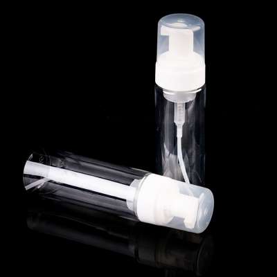 Cosmetic lotion shampoo Pet plastic self foaming dispenser foam pump bottles