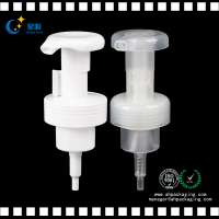 Empty big foam pump 43mm soap dispenser for foaming bottles